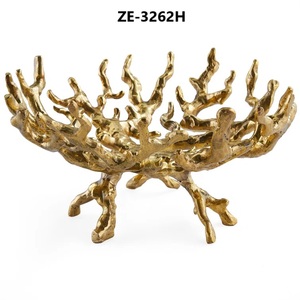 Cuenco Decorativo de Metal para Exhibición en Tiendas, Accesorio Premium para Salas de Exhibición, Cuenco de Cerámica de Diseño Moderno y Lujoso, Hecho a Mano, de Porcelana Ecológica - Product Image 2