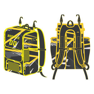 Bolsa de transporte personalizada para equipo de béisbol, mochila de béisbol con bolsillo aislado, fundas para bates, compartimento para zapatos y correas ajustables - Product Image 2