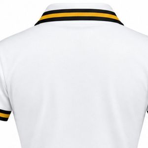 Camiseta Polo Clásica Sigma Gamma Rho Blanca para Mujer, Manga Corta, con Cuello, Letras Griegas Bordadas, Ropa Deportiva Casual - Product Image 3