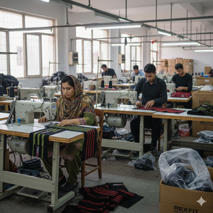 Bandages de compression élastiques Rexfit Sports pour le powerlifting, soutien du genou pour la musculation et l'entraînement - Product Image 6