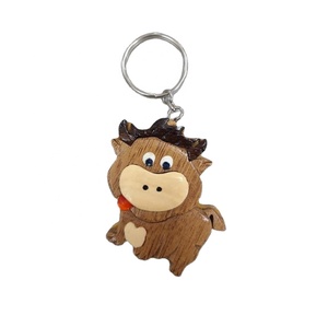 พวงกุญแจลายไม้สุดสร้างสรรค์สำหรับเป็นของขวัญ - Product Image 3