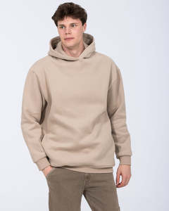 Sudadera con Capucha Beige para Hombre, 100% Algodón Felpa, Corte Regular, Estilo Casual para Otoño - Product Image 1