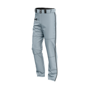 Pantalons de baseball personnalisés professionnels, impression par sublimation, logo imprimé sur le devant, évacuation de l'humidité, séchage rapide, antibactériens - Product Image 6