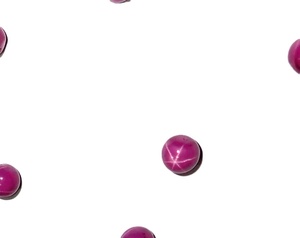 Cuentas de Rubí Opaco en Forma de Estrella de 11x11 mm, Cuentas Opacas Pulimentadas de 14 Quilates Creadas en Laboratorio con Efecto de Estrella de 6 Puntas para la Elaboración de Joyas - Product Image 3