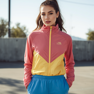 Conjunto Deportivo Ligero de Poliéster con Cierre de Cremallera, Ropa Deportiva Informal para Fitness, Personalizable OEM - Product Image 2