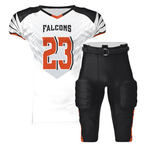 2022 personnalisé conçu Style Vintage maillot de Football américain de haute qualité en gros uniforme respirant court grande taille Options - Product Image 6