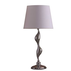 24-Inch Erte Art Deco Silhouette <b>Silver</b> Table <b>Lamp</b> - Product Image 1