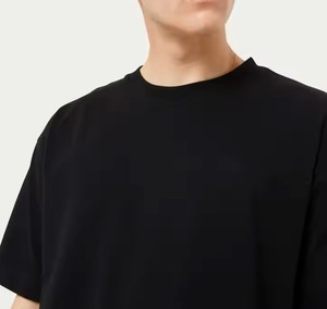 เสื้อยืดโอเวอร์ไซส์สำหรับผู้ชาย ผลิตตามความต้องการของลูกค้า งานคุณภาพระดับมืออาชีพ ผ้าฝ้าย 100% แขนสั้น กันยับ ดีไซน์พรีเมียม - Product Image 5