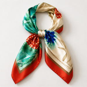Soft Viscose Floral Women Shawl Fashion Hijab Lightweight Long Scarf Premium Elegant <b>Head</b> <b>Wrap</b> Daily Wear - Product Image 1