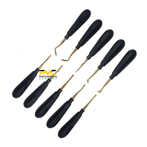 Kit d'élevateurs dentaires allemands pour extraction radiculaire, dix pièces avec étui, pour interventions chirurgicales buccales professionnelles - Product Image 6