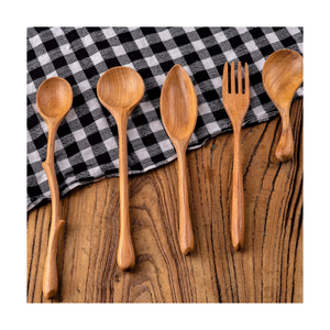 Juego de Cucharas Medidoras de Madera para Café, Té y Especias, Ecológicas, Aptas para Lavavajillas, No Tóxicas, Accesorios de Cocina, Logotipo Personalizado - Product Image 3