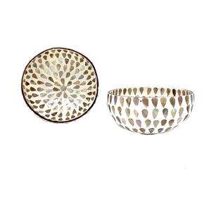 Venta al por mayor de cuencos de coco y conchas ecológicos hechos a mano con laca, novedad y decoración creativa del hogar para exportar a granel - Product Image 3