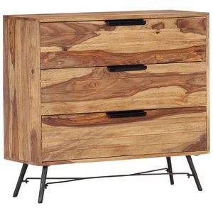 Buffet en bois de Sesham massif 31.5 "x 11.8" x 29.5" - Product Image 1