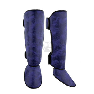 Protège-tibias personnalisés de haute qualité pour hommes, pour la boxe, le MMA et les arts martiaux, protection professionnelle, légers et durables pour le kickboxing - Product Image 1