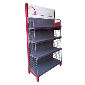 Estante Vertical de Metal y Hierro Resistente para Exhibición de Botellas y Aceite, Ideal para Supermercados - Product Image 3