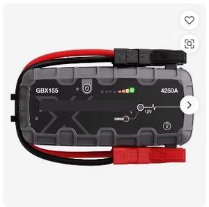 มีจำหน่ายแล้ว GB50-1500A สำหรับเครื่องจั๊มสตาร์ทเกรดอุตสาหกรรม แบตเตอรี่ลิเธียม 12V ชุดจ่ายไฟสำรองแบบพกพา - Product Image 1