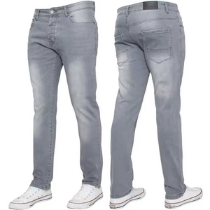 Durable Breathable Straight Man <b>Jeans</b> Low MOQ Factory Direct Wholesale Stylish and Lightweight Bulk Denim Custom Logo OEM - Product Image 3
