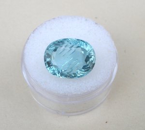 Gemas de Topacio Azul Suizo Natural, Corte Ovalado de 10*14MM, Color Púrpura, Calidad Superior, Piedras Sueltas Calibradas para Joyería - Product Image 5