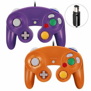 2 gói có dây ngc Gamepad USA cho Nintendo gamec GC & <span class=keywords><strong>Wii</strong></span> <span class=keywords><strong>U</strong></span> giao diện điề<span class=keywords><strong>u</strong></span> khiển tương thích cần điề<span class=keywords><strong>u</strong></span> khiển & Trò chơi Bộ điề<span class=keywords><strong>u</strong></span> khiển - Product Image 1
