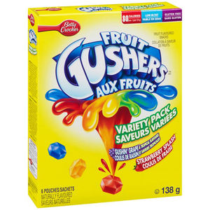 Fruit Gushers, Bocadillos con Sabor a Frutas, Dulces y Picantes, Sabores Tropicales, 136g, Dulces a Granel - Product Image 5