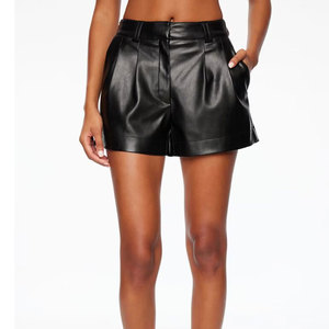 100% <b>Leather</b> made <b>shorts</b> Custom Logo printed Fighting Wear <b>Women</b> <b>Leather</b> <b>Shorts</b> <b>for</b> Sale in Affordable price - Product Image 1
