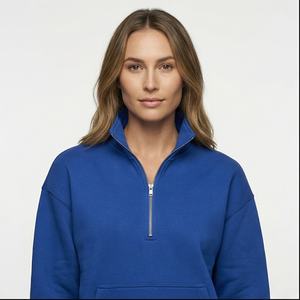 Sudadera con logotipo en blanco personalizado estilo Jersey ropa de sublimación ropa de alta calidad de manga larga de algodón de secado rápido sudadera para hombre - Product Image 1