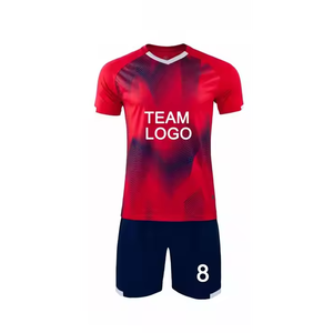 SportsWear 100% <b>Polyester</b> Soccer Uniform Pakistan Best Quality Affordable Price Men Football Jersey <b>Shorts</b> Full Kit - Product Image 2
