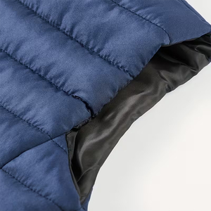 Gilets matelassés décontractés pour hommes adultes, couleur unie, légers, sans manches, style streetwear, gilets en duvet Montane pour hommes - Product Image 4