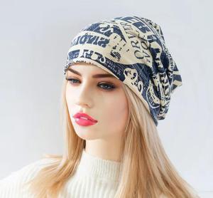 Rose Unisex Beanie Hat Letter Print 100% Acrylic <b>Winter</b> <b>Cap</b> Casual Style Adult Size 56-58cm - Product Image 2