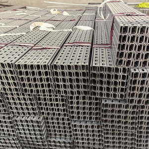 金属フレームチャネルスチールストラットチャネルトレイ41x41mm & 41x21mm電気サポートシステム用スロットチャネル - Product Image 4