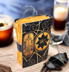 Diario de cuero Hamunaptra Grimoire, réplica del Libro de los Muertos egipcio - Product Image 3