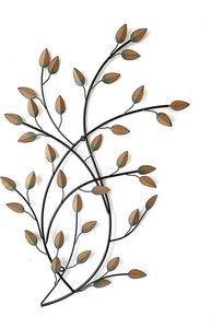 <b>Top</b> Trending Nature Inspired Metal Wall Art Decoration For Modern Home Interior Stylish Iron Wall Hanging Sculpture - Product Image 3