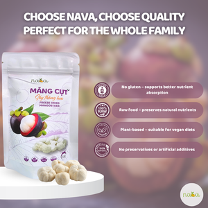 Emballage en vrac de qualité supérieure Mangoustan entier lyophilisé cultivé en serre goût sucré et croustillant prêt à manger pratique facile - Product Image 4
