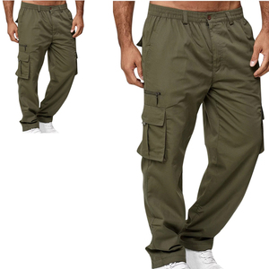 Pantalones de Trabajo de Alta Visibilidad, de Algodón, Tipo Cargo, Unisex, Transpirables, Resistentes al Viento, de Secado Rápido, Térmicos - Product Image 5