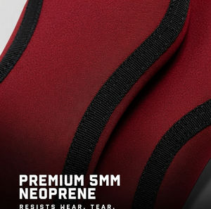 Genouillère de compression respirante pour homme avec logo personnalisé, pour la musculation, l'haltérophilie, le soutien et la protection sportive - Product Image 2