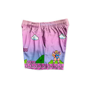 Pantalones Cortos Deportivos Unisex con Logotipo Personalizado 2026, para Gimnasio, Natación, Playa, Verano, Estilo Jogger, Cierre con Cordón, Impresión por Transferencia de Calor - Product Image 2