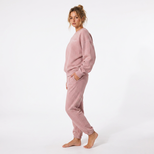 Conjunto de Sudadera y Pantalones Deportivos para Mujer, Personalizable con Marca, Felpa, Corte Holgado, Fabricante de Ropa al por Mayor con Etiqueta Privada - Product Image 3