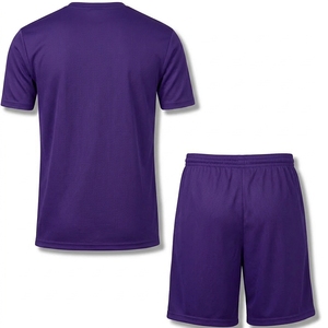 Wholesale Custom Logo OEM Private Label Eco-Friendly Printed Short 100% Polyester Moisture Wicking Tennis Uniform Set <b>Men</b> Women - Product Image 2
