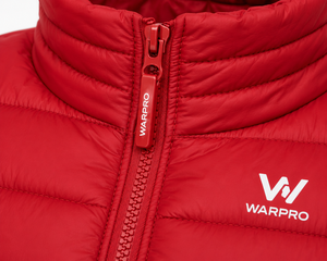 Men's Heavy Duty Winter Puffer <b>Jacket</b> <b>Canvas</b> 100% Polyester Outerwear Hooded Stand Collar Full Zipper Windproof Breathable - Product Image 4
