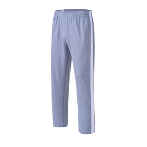 <b>Men's</b> Black Sweatpants With <b>White</b> Side Stripe Elastic Waist Casual <b>Pants</b> Breathable Knitted Midweight Trouser For <b>Men</b> - Product Image 5