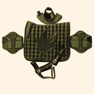 Ensemble complet de tapis de selle de dressage en coton écologique 2026 avec personnalisation par sublimation pour chevaux – Confort optimal - Product Image 1