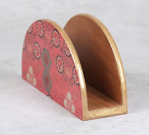 Boîte à mouchoirs en bois MDF rouge imprimée, motif traditionnel chinois, pratique pour la maison, décoration de table d'hôtel, organisateur pour le bureau - Product Image 2