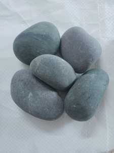Smooth Light Green <b>River</b> Agate <b>Pebbles</b> Traditional Natural Stone Decor Durable Outdoor Use MMArt MMA-BLACK <b>RIVER</b> Garden 5 Year - Product Image 3