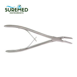 Rongeur para Huesos de Acero Inoxidable, Curvo, de Precisión, Diseño Manual para Instrumentos Quirúrgicos Ortopédicos - Product Image 3