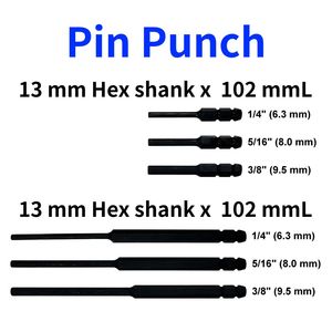 Punzón hexagonal CV de 102 mmL, 255 mmL con acabado fosfatado - Product Image 2