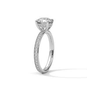 Most Selling Pave Setings Round Cut Diamond <b>Ring</b> for Everyday Wear Office Use and Elegant Styling Wedding Engagement <b>Ring</b> For He - Product Image 3