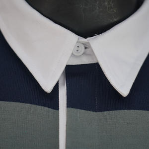 Maillot de rugby à manches courtes 100 % coton, sur mesure, avec couleur personnalisée, pour joueurs de rugby unisexes, vente en gros - Product Image 6