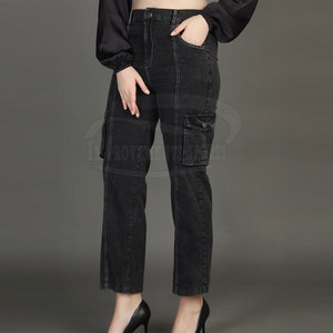 Pantalones Cargo para mujer precio barato al por mayor último diseño recién llegado pantalones Cargo para mujer para adulto - Product Image 4