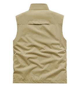 Chaleco Polar Ajustado con Logotipo Personalizado para Hombre, Chaqueta sin Mangas con Cierre Completo, para Caza y Actividades al Aire Libre, Tallas 2XL 3XL 4XL 5XL L - Product Image 4