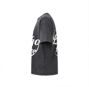 Camiseta Extra Grande Personalizada para Hombre, 100% Algodón, Manga Corta Estampada, OEM para Marcas de Ropa - Product Image 6